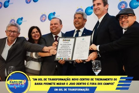 “Um Gol de Transformação: Novo Centro de Treinamento do Bahia promete mudar o jogo dentro e fora dos campos”