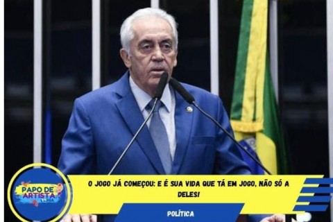 O jogo já começou: e é sua vida que tá em jogo, não só a deles!