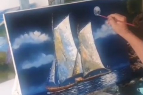 “NOITE DE LUA – ALTO MAR”