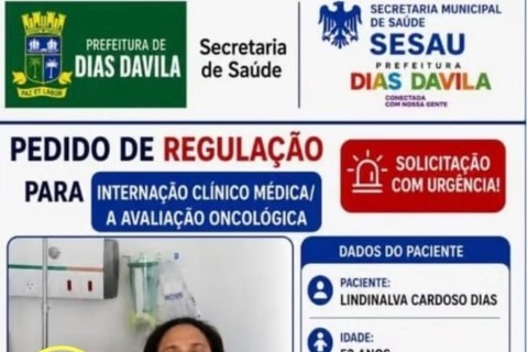 🚨 URGENTE: LINDINALVA PRECISA DE AJUDA!