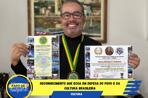 Reconhecimento que ecoa pelo Brasil!