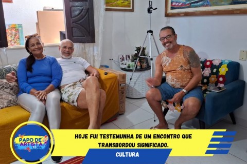 Hoje, a Galeria Nilson Carvalho viveu um momento inesquecível