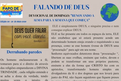FALANDO DE DEUS