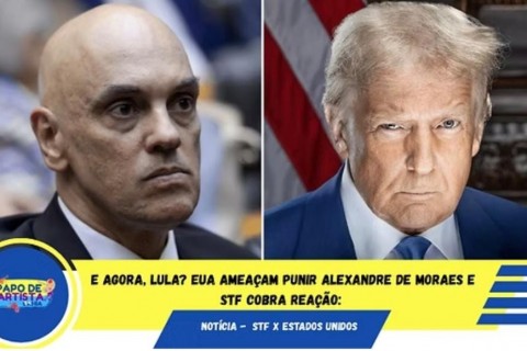 E agora, Lula? EUA ameaçam punir Alexandre de Moraes e STF cobra reação: “É o Brasil na mira!”