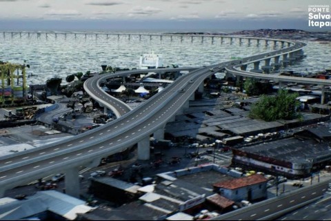Ponte Salvador-Itaparica e marca estreia da Concessionária nas redes sociais