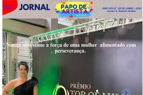Já leu o jornal Papo de Artista de hoje?