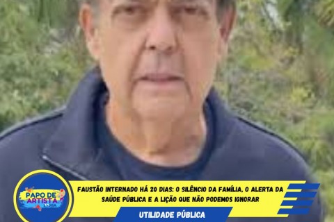 Estado de saúde de Faustão preocupa