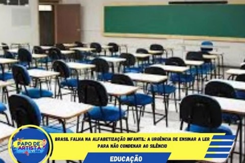 Brasil falha na alfabetização infantil: a urgência de ensinar a ler para não condenar ao silêncio