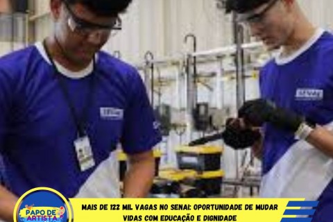 Oportunidade que transforma vidas!