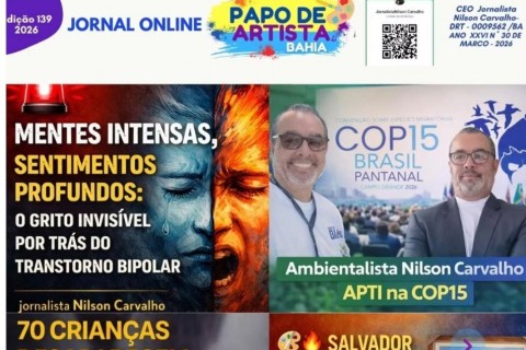 Jornal Papo de Artista Semanal – Arte, Cultura e Informação