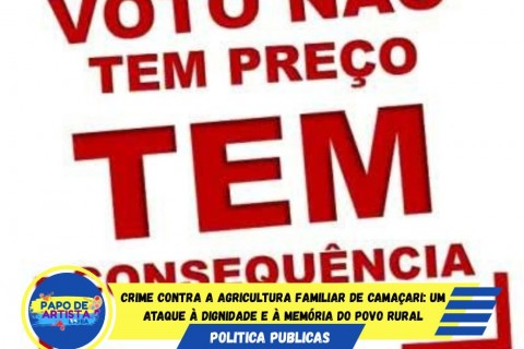 CRIME CONTRA A AGRICULTURA FAMILIAR DE CAMAÇARI 🚨