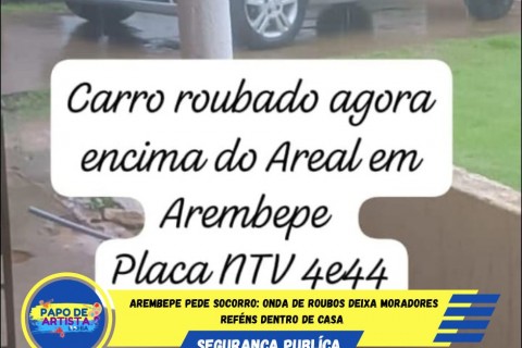 ALERTAALERTA EM AREMBEPE!